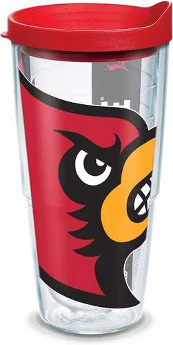 Vista 180 de Vaso térmico con tapa, marca Tervis, Idaho Univ, Transparente