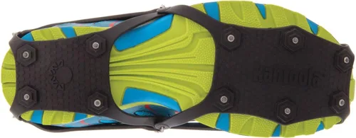 Vista 4 de Kahtoola Calzado de tracción NANOspikes de 1ª generación para correr y caminar en invierno en carretera Negro