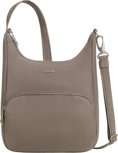 Vista 17 de Travelon Bolsa de mensajero esencial clásica antirrobo Negro