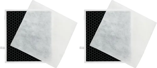 Vista 9 de Nispira Filtro de carbón activado HEPA 3 en 1 Vital 100-RF para purificador de aire Levoit Vital 100 Elimina humo, polvo, compuestos orgánicos