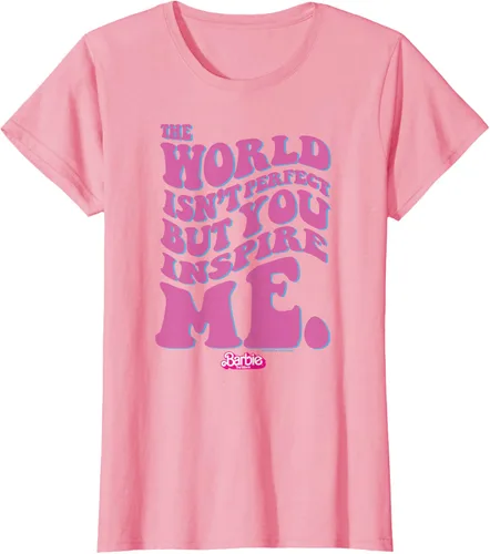 Vista 12 de Barbie Camiseta The Movie - You Inspire Me, Negro