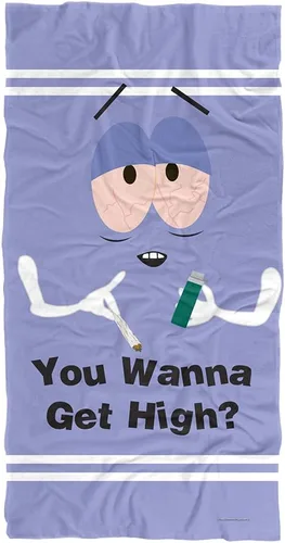 Vista 11 de LOGOVISION South Park Towelie Queasy - Toalla de playa con licencia oficial de 30 x 60 pulgadas