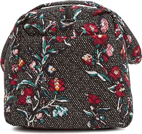 Vista 6 de Vera Bradley Bolsa de viaje mediana de algodón para mujer