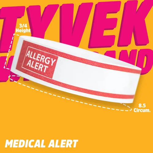Vista 4 de 100 pulseras de alerta médica de identificación para alerta de alergias, identificación médica, pulseras de alerta de vida, grabado deportivo y más