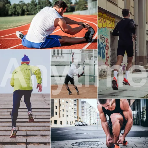 Vista 8 de Calcetines acolchados de algodón para hombre, con compresión de arco atlético, control de humedad, duraderos, cómodos, para trabajo, 6 pares