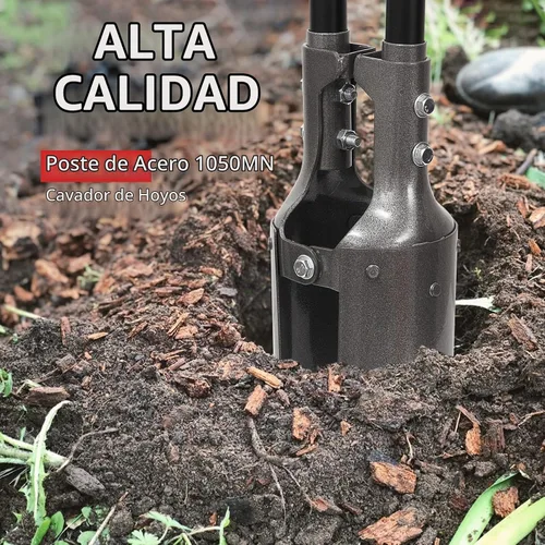 Vista 5 de Manija de fibra de vidrio con marca de escala de 58 pulgadas para excavar