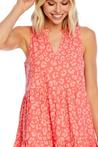 Vista 9 de Mud Pie Baby Girls Women's Sleeveless Tiered Dress