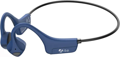 Vista 10 de Auriculares de conducción ósea impermeables Bluetooth 5.2 Auriculares deportivos inalámbricos con doble cancelación de ruido, auriculares