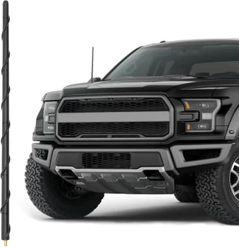 Vista 19 de KSaAuto Antena de repuesto para camioneta Ford, goma flexible de 13 pulgadas, color negro, se adapta a Ford F150 2009-2025, F250 F350 2017-2025
