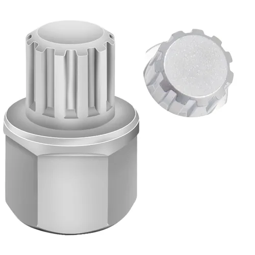 Vista 25 de Llave de tuerca de bloqueo de rueda de 11/15PT compatible con BMW, adaptador de tuerca de bloqueo de rueda, herramienta de extracción de orejetas