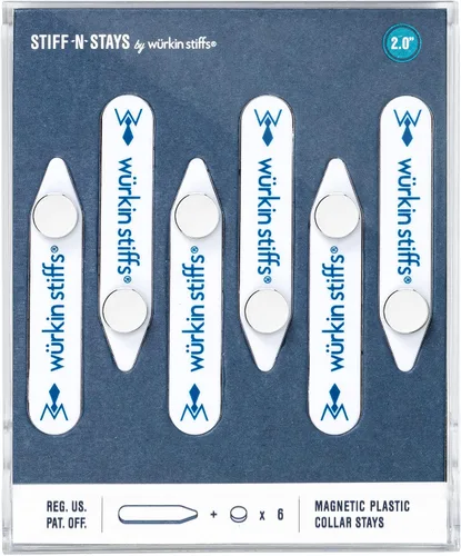 Vista 10 de Würkin Stiffs Varillas Magnéticas de Plástico para Cuello Como se Vio en Shark Tank Insertos de Cuello Stiff-N-Stays