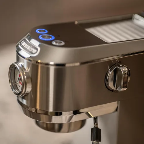 Vista 8 de Espressione Flex - Cafetera espresso 3 en 1, compatible con cápsulas de espresso E.S.E., cápsulas Nespresso® y café molido, bomba italiana de 20