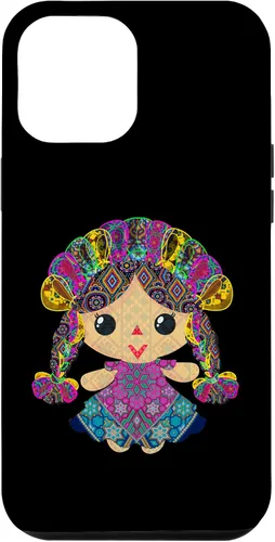 Vista 25 de iPhone 15 muñeca mexicana, maria, mazahua arte huichol, lele, caso
