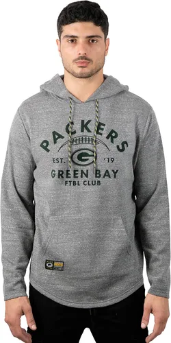 Vista 43 de Ultra Game Sudadera con capucha retro oficial de la NFL para hombre