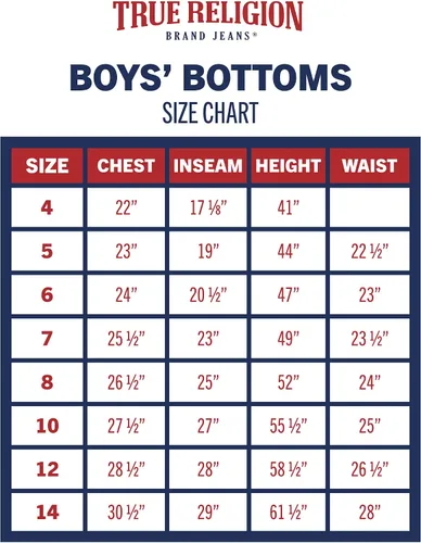 Vista 7 de True Religion Jeans para niños - Jeans elásticos de ajuste delgado (4-16)