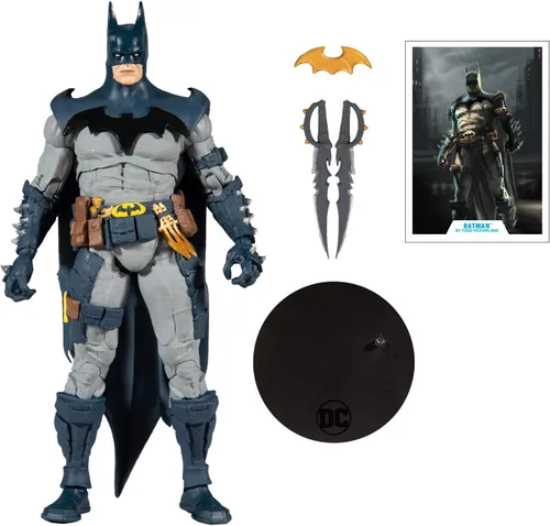 Vista 7 de DC Multiverse Batman diseñado por Todd McFarlane Figura de acción de 7 pulgadas