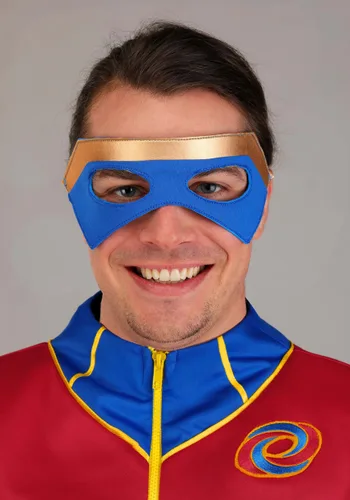 Vista 5 de Disfraz de Capitán Man para Hombre de Henry Danger de Nickelodeon Multicolor