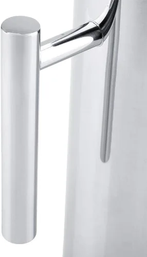 Vista 6 de Jarra de agua de acero inoxidable con protector de hielo, jarra de bebida fría, herramienta de servicio de hotel para el hogar (1.5L)