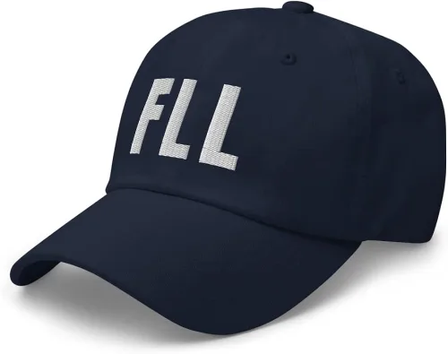Vista 3 de Fort Lauderdale Florida FL Dad Gorra bordada con hebilla ajustable