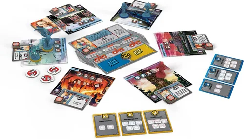 Vista 3 de CMON Marvel United X-Men Gold Team Expansion Juego de miniaturas de mesa Juego de estrategia Juego cooperativo para adultos y niños A partir