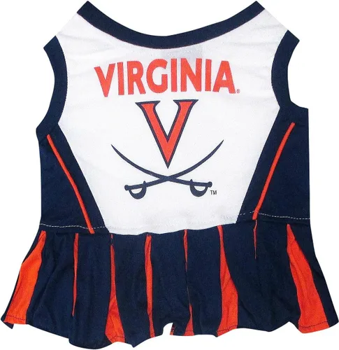 Vista 6 de Pets First NCAA Louisville Cardinals - Traje de animadora para perro, talla S