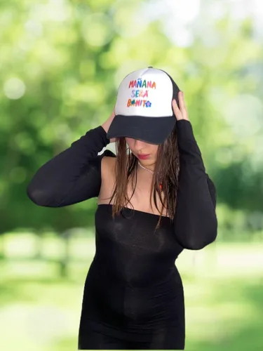 Vista 3 de Manana Sera Bonito - Gorra de béisbol para hombre y mujer