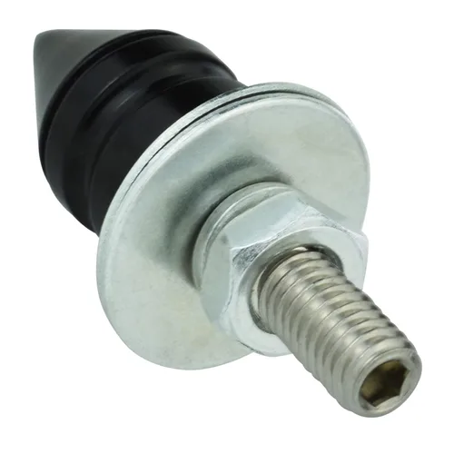 Vista 4 de Kit de tornillos para placa de matrícula, tornillos y tornillos Negro