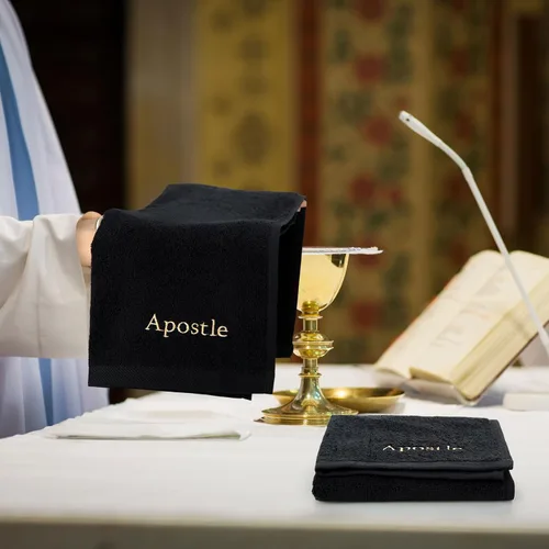 Vista 5 de Buryeah 2 Piezas Toallas de Mano Pastor Toallas de Mano Bordadas Cristianas Regalos de Apreciación para el Clero de la Iglesia Cristiana para el Día
