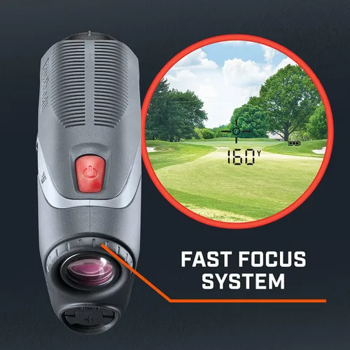 Vista 6 de Bushnell Tour V5 Golf Telémetro láser, Pinseeker, Visual JOLT, BITE Magnetic Mount, Next Level Clarity and Brightness, modelo sin pendiente