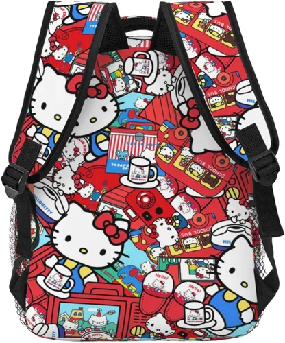 Vista 4 de SWAROOPAM Mochila kawaii, bonita mochila, mochila de gran capacidad de 16.2 pulgadas, adecuada para viajes y trabajo, Bonito- 3, Mochilas de viaje