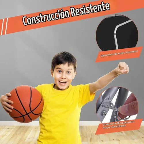Vista 5 de Giantex Juego de Arcade de Baloncesto Plegable, 8 Opciones de Juego, Juego Electrónico de Tiro Doble para 2 Jugadores con 4 Bolas y Sistema de Negro