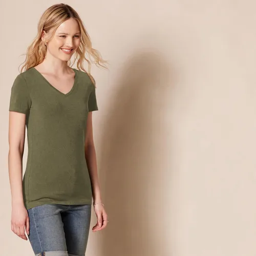 Vista 144 de Amazon Essentials Women's Regular-Fit Short-Sleeve Crewneck T-Shirt