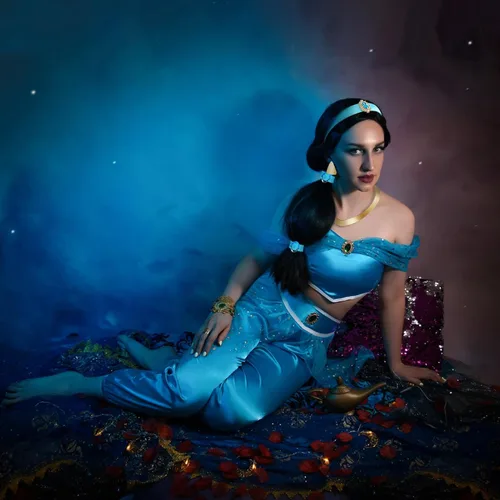 Vista 5 de Conjunto de accesorios de disfraz de princesa para mujer, diadema de Halloween, ligas para el pelo
