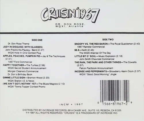 Vista 2 de Cruisin 1967 / Various