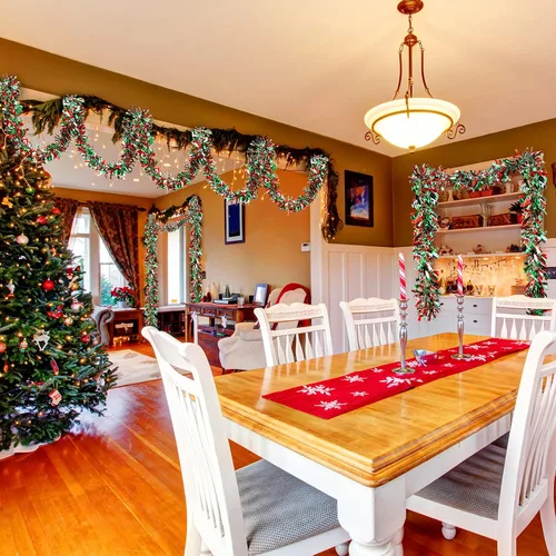 Vista 6 de Guirnalda de oropel de Navidad de 39.4 pies con torsión metálica brillante para colgar en el árbol de Navidad, suministros de fiesta, decoración