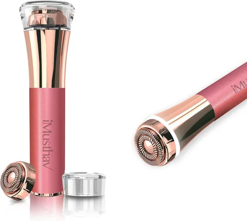 Vista 16 de Depilación facial para mujeres, removedor de vello facial eléctrico sin dolor e impecable, afeitadora facial y recortadora para labio superior