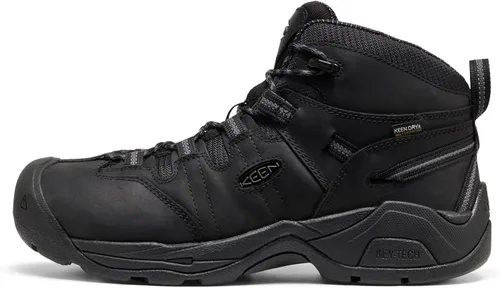 Vista 3 de KEEN Utility Botas de trabajo impermeables Detroit XT de altura media con punta de acero para hombre