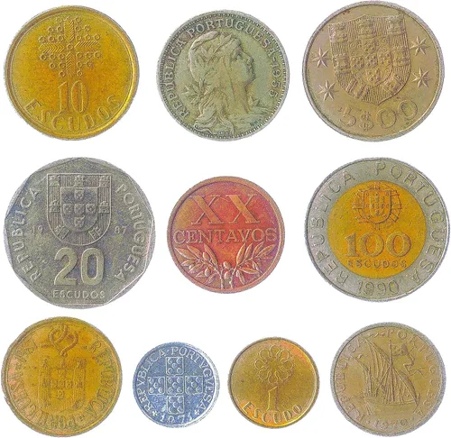 Vista 10 de Argentina 10 Monedas Mixtas de Novedad Cabeza de la Libertad Sol de Mayo Token Mundial Monedas de Fantasía