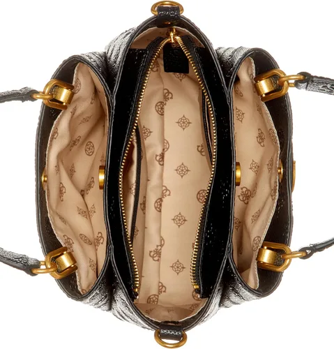 Vista 3 de GUESS Izzy Peony - Bolso pequeño para novia, Negro (black Logo)