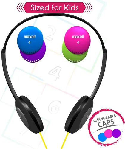 Vista 3 de Maxell Action Kids - Auriculares con micrófono, multicolor (MXL195004)