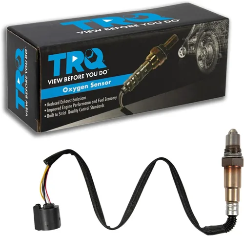 Vista 339 de TRQ Sensor de Oxígeno O2 de 4 Hilos de Banda Estrecha Compatible con VW Atlas 2.0L 2018-21, VW GTI 2.0L 2016-18, Audi A3 Quattro 2.0L 2015-18, VW