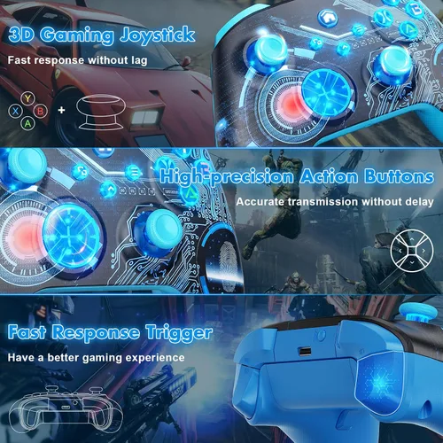 Vista 4 de Need to Upgrade LED Lighting Controller for Xbox Wireless, Custom Game Controller for Xbox One, Xbox Series XS, Xbox One XS, iOS, Android, PC