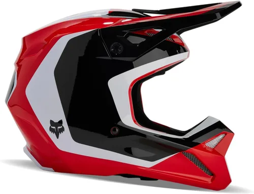 Vista 2 de Fox Racing Casco unisex para motocross V1, rojo fluorescente, XS