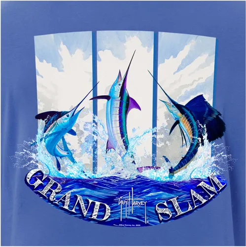 Vista 3 de Guy Harvey Camiseta de manga corta Threadcycled para hombre