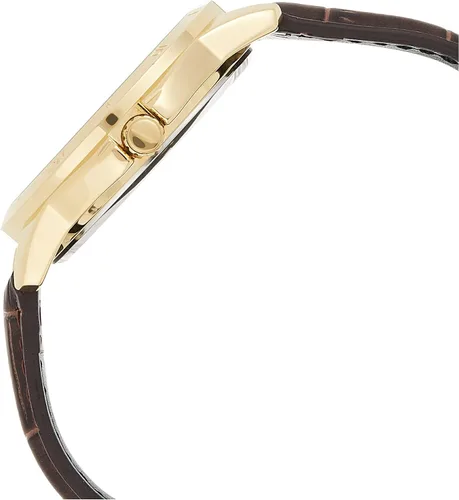 Vista 3 de Casio MTP-V004GL-9A Reloj de cuarzo con fecha para hombre con piel auténtica
