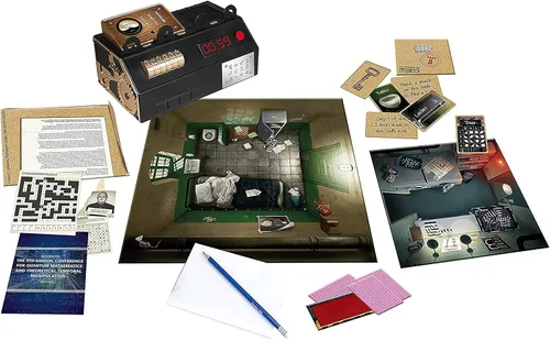 Vista 5 de Goliath Juegos presentes: Escape Room - The Game 3 emocionantes salas de escape en tu propia casa Juegos de mesa para adultos para 3 a 5