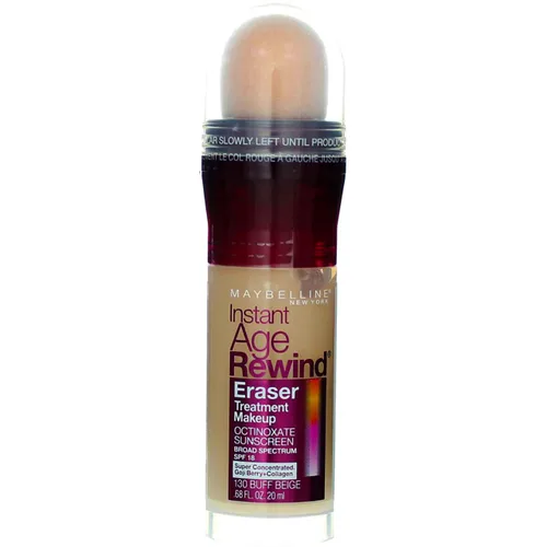 Vista 29 de Maybelline Instant Age Rewind Eraser Foundation con SPF 20 y provitamina B5 hidratante, 110, 1 unidad