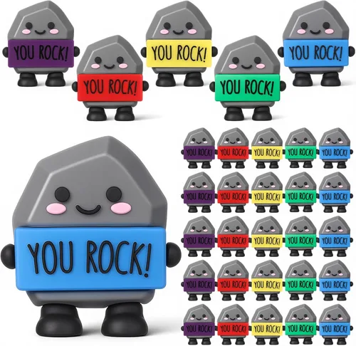 Vista 48 de Gejoy 25 piezas de mini figuras de pato, coloridos regalos motivacionales positivos, decoraciones inspiradoras de animales para graduación