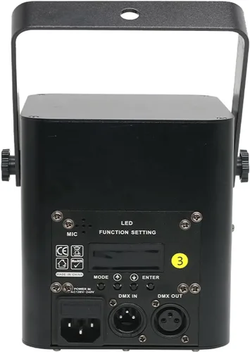Vista 2 de JUNMAN 2W 2000mw RGB Luz de Efecto de Animación de Color Completo para Escenario, Luz de Haz para DJ, Discoteca, Luz de Evento para Fiesta, Boda