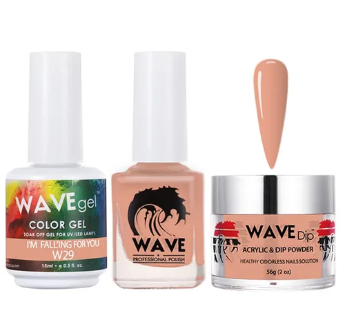 Vista 23 de WAVEGEL - Juego de gel de remojo, laca de uñas y polvo acrílico a juego - Colección Simplicity - #P109 Blizzard